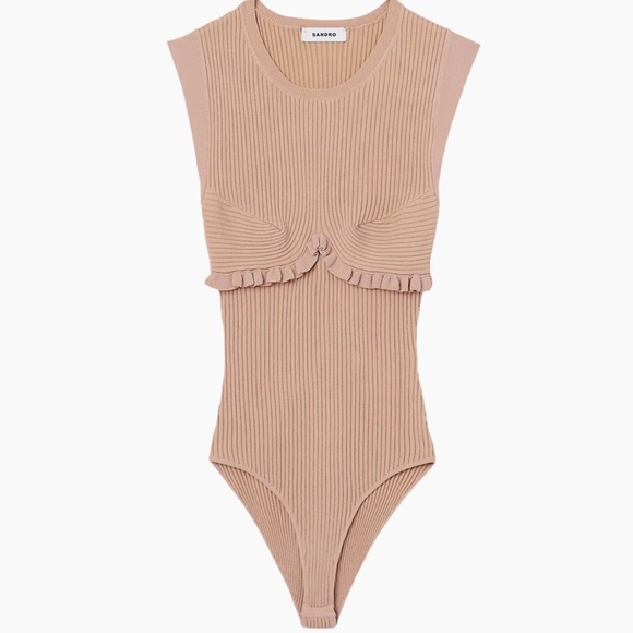 Sandro
Ribbed Knit Bodysuit size 1 NWT - Picture 1 of 7